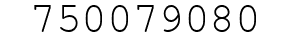 Number 750079080.