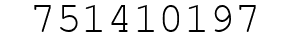 Number 751410197.