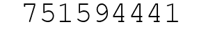 Number 751594441.