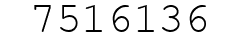 Number 7516136.