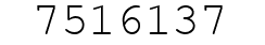 Number 7516137.
