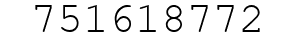 Number 751618772.