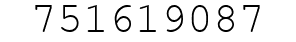 Number 751619087.