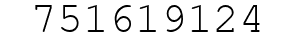 Number 751619124.