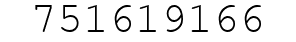 Number 751619166.