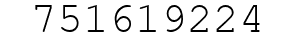 Number 751619224.