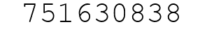 Number 751630838.