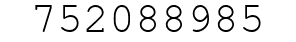 Number 752088985.
