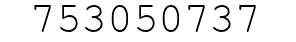 Number 753050737.