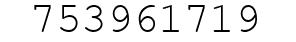 Number 753961719.