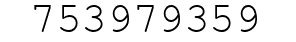 Number 753979359.