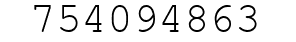 Number 754094863.