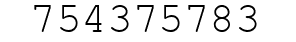 Number 754375783.