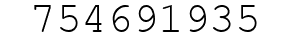 Number 754691935.