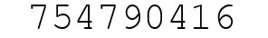 Number 754790416.