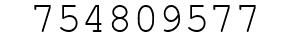 Number 754809577.