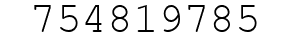 Number 754819785.