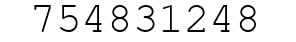 Number 754831248.