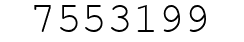 Number 7553199.