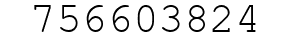 Number 756603824.