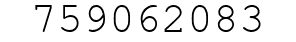 Number 759062083.