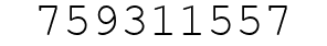 Number 759311557.