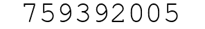 Number 759392005.