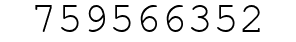 Number 759566352.