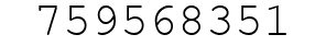 Number 759568351.