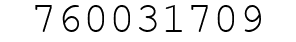 Number 760031709.