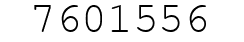 Number 7601556.