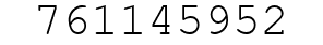 Number 761145952.