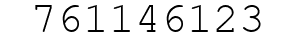 Number 761146123.