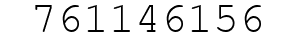 Number 761146156.