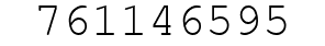 Number 761146595.