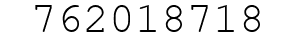 Number 762018718.