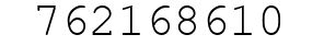 Number 762168610.