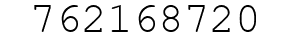 Number 762168720.
