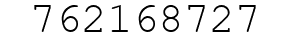 Number 762168727.