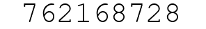 Number 762168728.