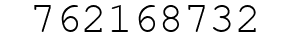 Number 762168732.