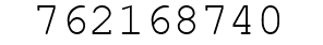 Number 762168740.