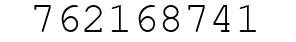 Number 762168741.
