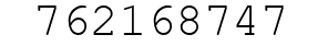 Number 762168747.
