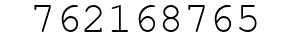 Number 762168765.