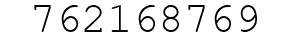 Number 762168769.