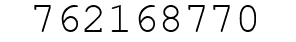 Number 762168770.