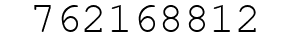 Number 762168812.