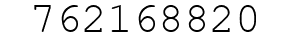 Number 762168820.
