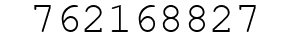 Number 762168827.